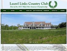 Tablet Screenshot of laurellinkscc.com